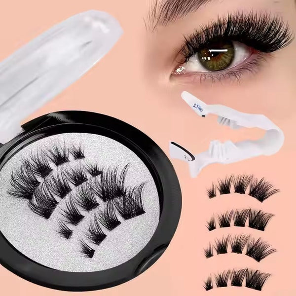 Natural Look Magnetic Lashes – Easy Snap-On
